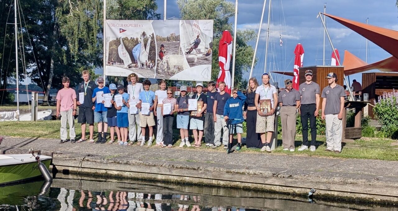 Erfolgreiches Wochenende für das Sailing Team Brandenburg in Blossin