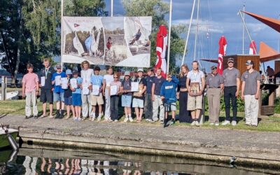 Erfolgreiches Wochenende für das Sailing Team Brandenburg in Blossin